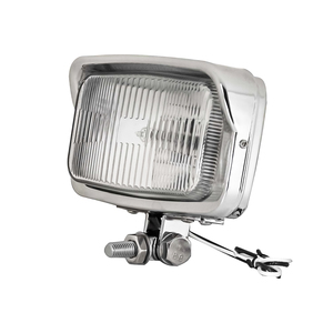 39-2-1-06 <span class=keywords><strong>Dixie</strong></span> 6V 45W Conjunto de Faro Delantero Cromado para Motocicleta, Lámpara Rectangular - Product Image 4