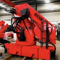 Grue articulée de 25 tonnes Fuman en promotion avec télécommande – Offre spéciale