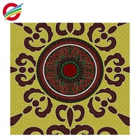 100% Katun Organik 6 Yard Dijamin Asli Batik Holland Ankara Kain Kaos & Organza Tenun Stok Tersedia