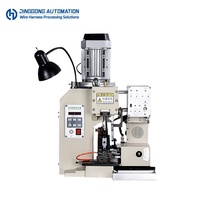 Machine à dénuder et à sertir les fils semi-automatique DINGGONG DG-BD-03, 30KN, pour câbles de 1,3 à 3,7 mm