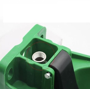 ระบบอุปกรณ์ให้น้ำอัตโนมัติแบบกระดิ่งสำหรับปศุสัตว์รุ่นใหม่ สำหรับวัว ม้า ถ้วยน้ำพลาสติกพร้อมวาล์วทองแดง - Product Image 6