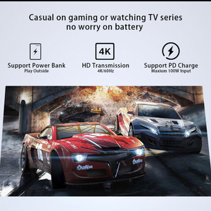 3-en-1 AR Gafas <span class=keywords><strong>USB</strong></span> Hubs Smart Data <span class=keywords><strong>Adapter</strong></span> Converter para Switch Steam Deck ROG Console 4K 60HZ Type-<span class=keywords><strong>C</strong></span> PD100W Carga rápida - Product Image 6