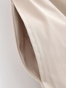 MYST & ZA Femme 2025 Été Nouveau Style Simple et Polyvalent Arc Ourlet Taille Haute Jupe 8351024 8351025 - Product Image 4