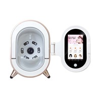 Analyseur de peau intelligent à IA, appareil multifonctionnel de diagnostic cutané avec connectivité Wi-Fi pour le soin de la peau
