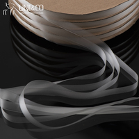 Ruban élastique en TPU transparent de haute qualité 6 mm OEKO-TEX pour bretelles de soutien-gorge et finitions de lingerie