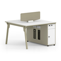 Vente en gros de cloison modulaire personnalisée pour le personnel, mobilier de bureau commercial exécutif, poste de travail de bureau moderne