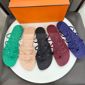 Nuovo Modello 2026: Sandali Bassi di Lusso con Punta Quadrata, Ciabatte da <span class=keywords><strong>Donna</strong></span> alla Moda per Esterni, Primavera, Spiaggia, Infradito Jelly, <span class=keywords><strong>Scarpe</strong></span> da <span class=keywords><strong>Donna</strong></span> - Product Image 2