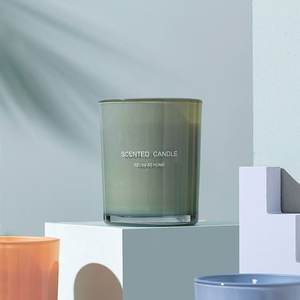 Velas aromáticas baratas al por mayor, forma de copa de Jane, velas perfumadas de cera de soja Natural de plantas coloridas - Product Image 2