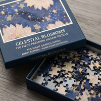 Puzzle personnalisé de 150 pièces, puzzle pour enfants de 100, 120, 200 pièces, personnalisés en gros, tuiles de sécurité plates carrées pour enfants