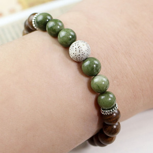 Golden Sandalwood Bracelet With Quartzite Star <b>Moon</b> Bodhi Beads Unisex Everyday Wear Cultural Collectible Jewelry - Product Image 3