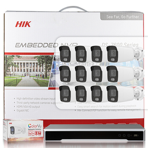 Caméra réseau bullet 4MP ColorVu avec microphone intégré DS-<span class=keywords><strong>7616NI</strong></span>-<span class=keywords><strong>K2</strong></span>/<span class=keywords><strong>16P</strong></span> Système de surveillance NVR 16 canaux 1U 16 PoE - Product Image 3