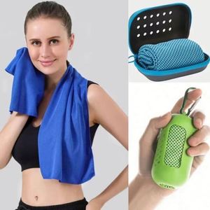 Compressed Woven Quick Dry Fitness Cool Towel <b>Portable</b> Microfiber Polyester/Cotton Sports Towel - Product Image 3