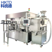 Machine d'emballage de poche de bec d'assouplissant de détergent de blanchisserie de vente chaude Machine de remplissage et de capsulage entièrement automatique de Doypack