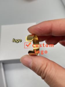 नए कस्टम लोगो स्टेनलेस स्टील दोहरी जैव चुंबकीय रिंग थेरेपी विरोधी खर्राटे रिंग वसा स्वास्थ्य नियंत्रण शादी चुंबक अंगूठी - Product Image 6