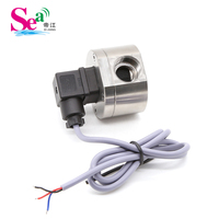 Débitmètre à engrenages ovales OEM Chine avec sortie d'impulsions PVC-3P étanche, fils, port femelle G3/4'', 3,5-24V, 30-3000L/H pour carburant diesel