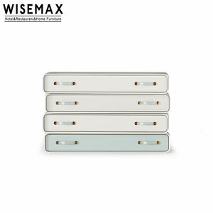 WISEMAX FURNITURE-<span class=keywords><strong>Armoire</strong></span> de rangement moderne à 5 tiroirs en bois et en cuir pour enfants, commode pour chambre à coucher - Product Image 2