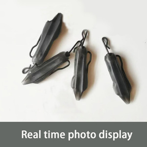 LINIXI Clip de Plomo para Pesca de Carpa, Accesorios de Anzuelo, Eslabón de Cambio Rápido, Conector Giratorio, Goma para Aparejo, Equipo de Pesca - Product Image 4