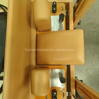 Nuevo Reformer de Yoga y Pilates Profesional de Madera de Haya de Alta Calidad para Gimnasios, Estudios de Fitness, Clínicas de Fisioterapia y Uso Corporal