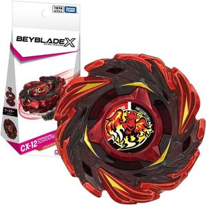 CX12 Phoenix Flare TAKARA JAPAN BX-00 Metal Coat Black TOMY 9-80WW BEYBLADE X Spin Top Mammoth Tusk Burst Battle Fight Toy - Product Image 1