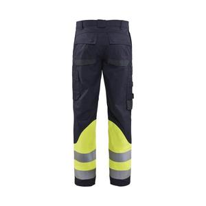 BLAKLADER - 148815128933D104 Pantalon inhérent Multinorm Bleu marine/jaune-VÊTEMENTS DE TRAVAIL RÉSISTANTS AUX FLAMMES EAN 7330509622292 - Product Image 2