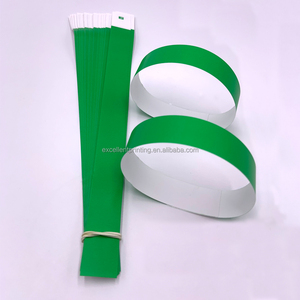 Logo personnalisé promotionnel impression étanche <span class=keywords><strong>jetable</strong></span> papier synthétique bracelet événement avec numéro de série - Product Image 6