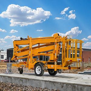 <span class=keywords><strong>Plataforma</strong></span> Elevadora Hidráulica Diésel Remolcable <span class=keywords><strong>de</strong></span> 16 m Montada en <span class=keywords><strong>Remolque</strong></span> con <span class=keywords><strong>Plataforma</strong></span> <span class=keywords><strong>de</strong></span> Transporte - Product Image 2