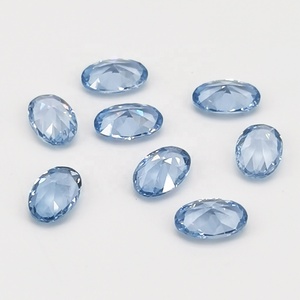 Baifu อัญมณีรูปไข่สังเคราะห์108 # <span class=keywords><strong>Spinel</strong></span> อัญมณีหลวม