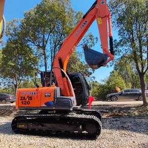 Excavatrice sur chenilles d'occasion Hitachi 120 12 tonnes d'occasion, modèle ZX120 130 160 200 210 240 270, matériel de construction - Product Image 3
