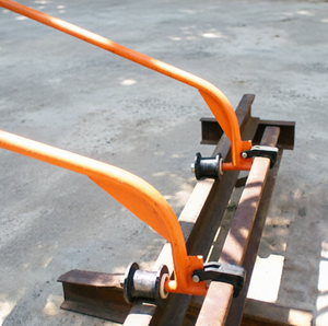 Chariot de manutention simple pour voies ferrées, destiné à la maintenance et la pose de voies, fabriqué en Chine - Product Image 2