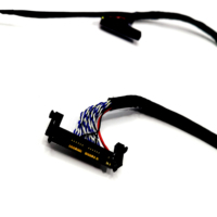 OEM LVDS-Kabel 20 30 60 50 51 Pins für LCD-Panel Sony Samsung LVDS-Kabel Flex 40 Pin LVDS-Kabel