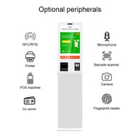 Système de point de vente tactile avec lecteur de codes-barres, paiement NFC pour les magasins de détail, les supermarchés, les kiosques de libre-service