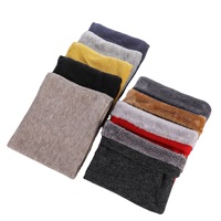 Cache-cou en laine et coton tricoté chaud pour l'hiver pour garçons, filles, enfants, bébés - Snood avec col en laine épais pour les journées froides et enneigées