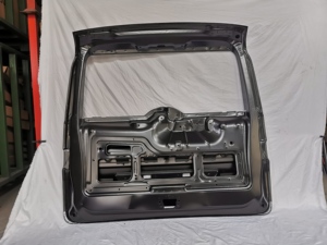 BODI Nuevo Panel de Puerta Delantera Izquierda/Derecha de Acero para Coche Fiat <span class=keywords><strong>Fiorino</strong></span> OEM 1396516080 Negro/Gris - Product Image 5