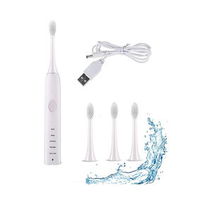 Nouvelle brosse à dents électrique intelligente à poils doux, étanche, avec boîte de voyage de type C incluse pour adultes, usage domestique, couples - Product Image 1