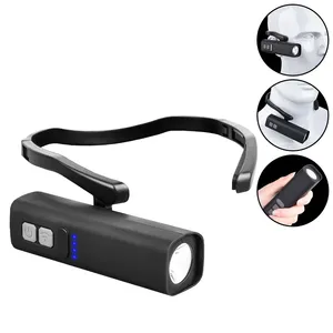 Linterna frontal Led de inducción, linterna portátil ligera de 1500mah, resistente al agua, para pesca, equitación, correr, WD-6818 E - Product Image 1