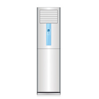 Climatisation au sol 100% solaire DC 48V R134a 18000btu ~ 36000btu avec panneau solaire