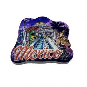 Imán de Refrigerador Artístico de Resina Ecológica Personalizado, Decorativo y Creativo, Recuerdo de Poliresina con Cuadros Famosos - Product Image 1