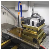 Tour CNC à lit plat CK6140, machine de tournage de précision pour métaux, commande GSK 2 axes, haute précision