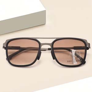 Gafas de Sol Retro 2025 para Hombre, Anti Luz Azul, Presbicia, UV400, Progresivas, Multifocales, para Lectura - Product Image 1