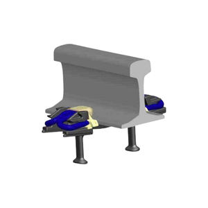 Pièces de chemin de fer personnalisées Installation facile du système Pandrol FC Fast Clip - Product Image 2