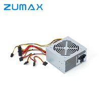 Power Supply PC ZUMAX ATX 230W/250W Laris Manis, untuk Desktop & Server, Active PFC, Ready Stock