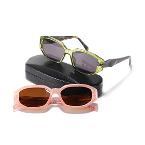 Nueva moda TR marco Acetated gafas de sol Vintage Nylon UV400 lente gafas de sol logotipo personalizado diseñador Acetated gafas de sol - Product Image 4