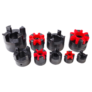 ข้อต่อเพลาเหล็กกลมแบบยืดหยุ่น Hongyun XL High Torque Coupling Plum Blossom รุ่น 45 - Product Image 1