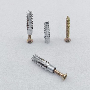 Tornillos de Expansión Metálicos, Tubos de Expansión Dentados para Montaje en Pared, Refuerzo de Ladrillo Hueco de Cemento, Anclaje Métrico Grado 8.8 - Product Image 1