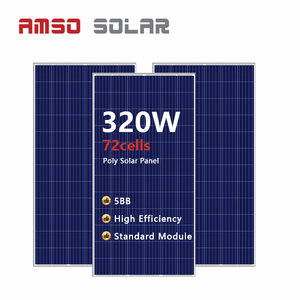 Paneles Solares de Poli-Silicio de Alta Calidad de 320w, Paneles Solares de 320 Vatios con 72 Celdas - Product Image 1