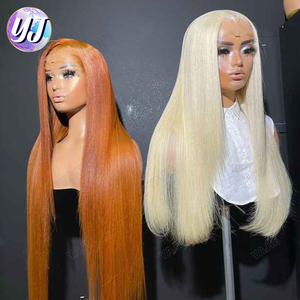Peluca de Cabello Humano 100% 613, Cabello Europeo Virgen al por Mayor, Peluca Frontal de Encaje HD 13*4, Peluca Rubia sin Pegamento 613 para Mujeres Negras - Product Image 3