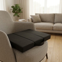 Coussin de massage chauffant pliable pour siège de voiture, coussin de massage chauffant pour chaise, fourni par une usine avec 16 ans d'expérience