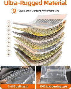 Meilleure qualité PA PE Nylon économiseur d'espace libre Cube sacs de rangement par compression <span class=keywords><strong>sous</strong></span> <span class=keywords><strong>vide</strong></span> emballage <span class=keywords><strong>sous</strong></span> <span class=keywords><strong>vide</strong></span> stockage <span class=keywords><strong>sac</strong></span> de voyage à vendre - Product Image 5