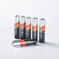 Pilas Alcalinas KINGCELL AAA LR03 de Larga Duración para Control Remoto y Electrónica de Consumo, Garantía de 10 Años