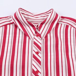 TAOP&ZA Chemise rayée à revers pour <span class=keywords><strong>femme</strong></span>, style printemps 2026, polyvalente, mode européenne et américaine 5029058 - Product Image 3